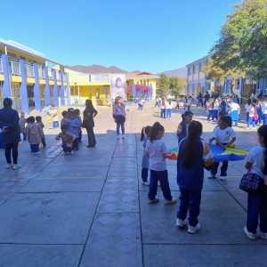 Organizan un recreo entretenido para los alumnos/as de Primer Ciclo
